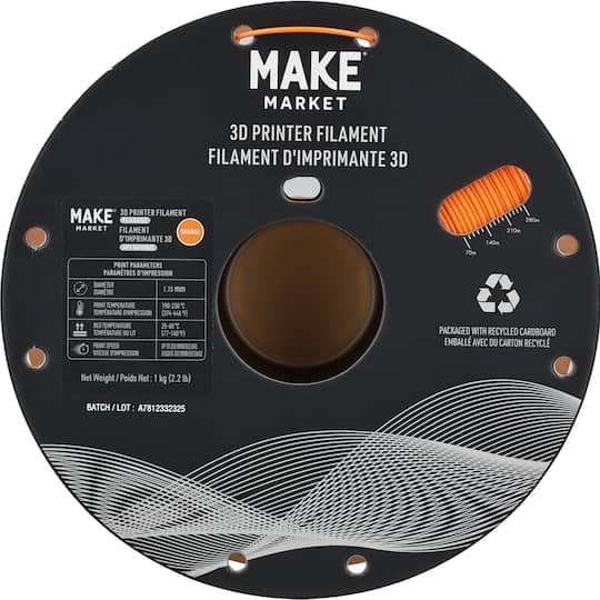 1.75mm Basic PLA 3D Printer Filament